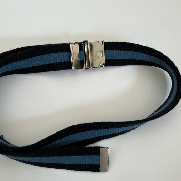 Blue Striped Belt - Picture 2 of 7